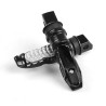 Universal motorcycle rear foot pegs - passenger footrest - 8mm - 2 piecesFoot rests