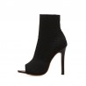 Fashionable peep toe - high heel - ankle boots - pumpsHigh heels