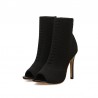 Fashionable peep toe - high heel - ankle boots - pumpsHigh heels