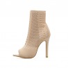 Fashionable peep toe - high heel - ankle boots - pumpsHigh heels