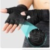 Professional fitness gloves - half-finger - honeycomb designEquipment