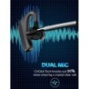 Bluetooth earphones - HD wireless headset - with CVC8.0 dual microphone - noise reductionEar- & Headphones