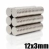 N35 - neodymium magnet - strong round disc - 12mm * 3mmN35