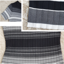 Elegant striped mini dressDresses