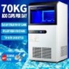 Commercial automatic ice maker - dual purpose - 70 kg / 24 hBar supply