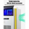 Commercial automatic ice maker - dual purpose - 70 kg / 24 hBar supply