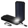 Solar power bank - battery charger - dual USB - waterproof - 20000mAhPower Banks
