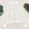 Lace short jacket - with zipperJackets