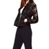 Fashion short lace jacket - with zipperJackets
