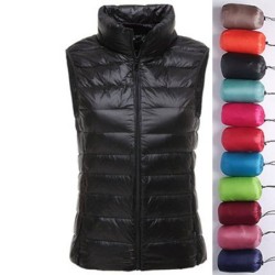 Warm down vest - with zipper / pocketsJackets