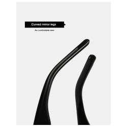 Punk style rectangle sunglasses - with snake decorationSunglasses