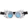 Steampunk / vintage round goggles - removable lenses / metal meshSunglasses