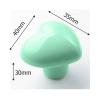 Heart shaped furniture handles - ceramic knobsFurniture