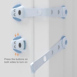 Multifunctional furniture safety lock - finger protection - 4 piecesFurniture