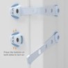 Multifunctional furniture safety lock - finger protection - 4 piecesFurniture