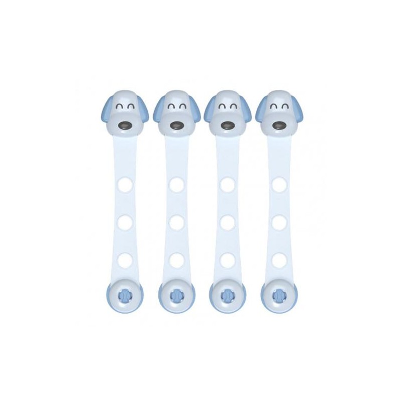 Multifunctional furniture safety lock - finger protection - 4 piecesFurniture