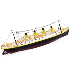 NQD 757 1/325 2.4G 80cm - Titanic RC boat - electric ship with light - RTR toyBoats