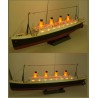 NQD 757 1/325 2.4G 80cm - Titanic RC boat - electric ship with light - RTR toyBoats