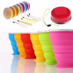 Foldable silicone mug - BPA free - 200mlOutdoor & Camping