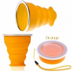 Foldable silicone mug - BPA free - 200mlOutdoor & Camping