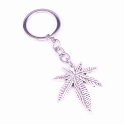 Maple leaf metal keychain - 20 piecesKeyrings