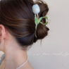 Tulip shaped hair clipHair clips