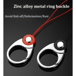 Phone holder - with neck strap / ring buckle - detachableHolders