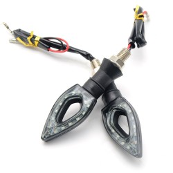 Motorcycle LED turn signal indicators - waterproof - 2 piecesTurning lights