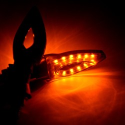 Motorcycle LED turn signal indicators - waterproof - 2 piecesTurning lights