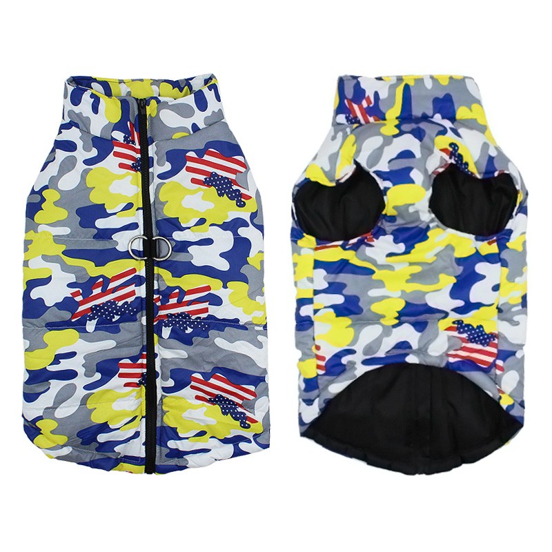 Warm dogs / cats vest - padded jacket with zipperClothing & shoes