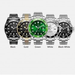 Luxury Quartz watch - waterproof - stainless steelWatches