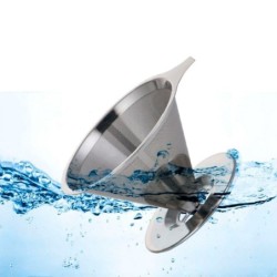 Stainless steel coffee filter - reusable mesh basketCoffee filters