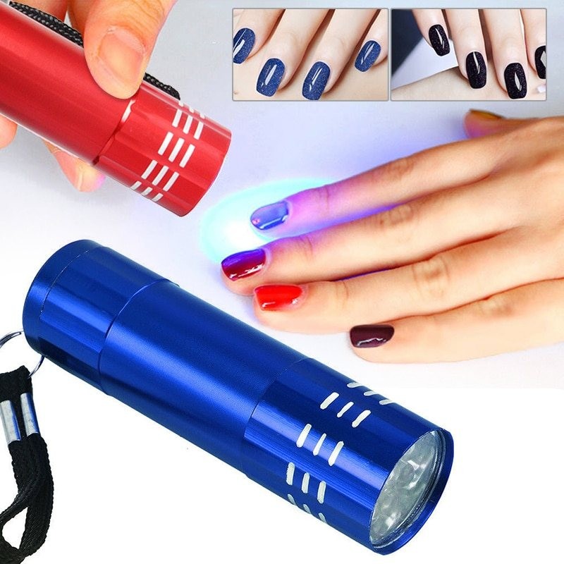 9 LED - UV light torch - quick mini nail dryerNail dryers