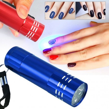 9 LED - UV light torch - quick mini nail dryerNail dryers
