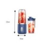 Multifunction 6-blades blender - juicer / smoothie maker / ice crusher - USBDrinkware