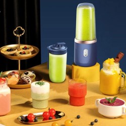 Multifunction 6-blades blender - juicer / smoothie maker / ice crusher - USBDrinkware