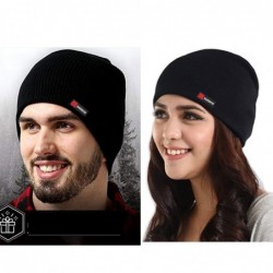 Knitted warm beanie - brimless - unisexHats & Caps