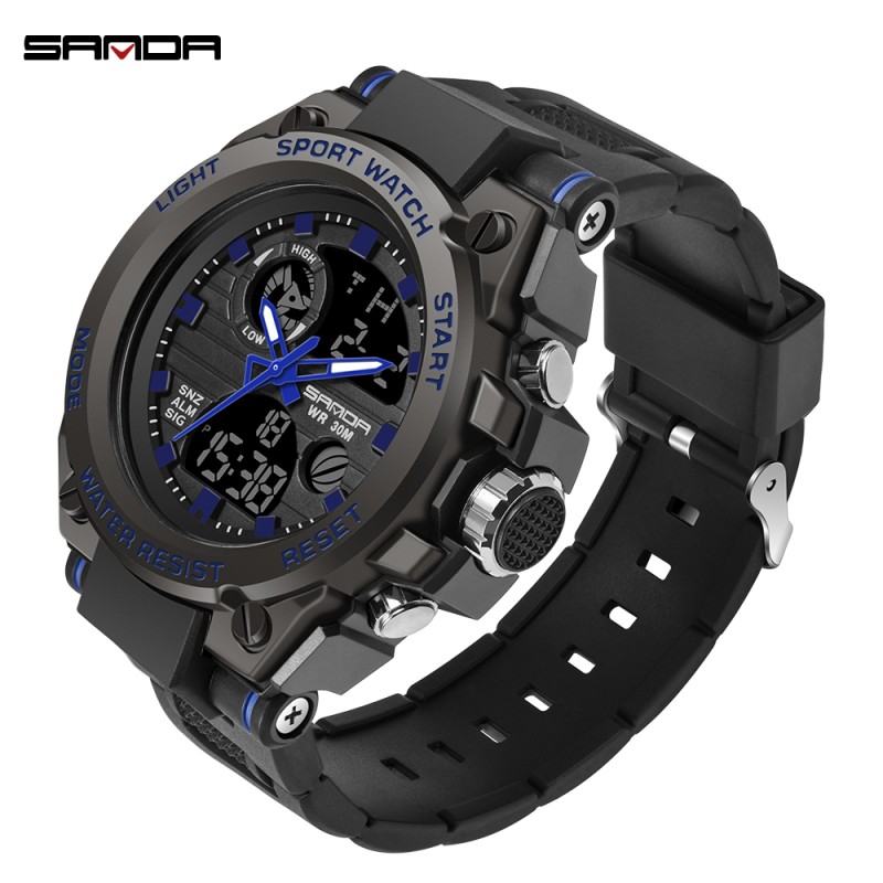 SANDA - sports Quartz watch - luminous - waterproofWatches