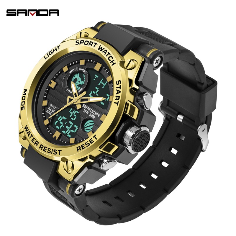 SANDA - sports Quartz watch - luminous - waterproofWatches