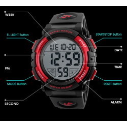SKMEI - sports electronic watch - waterproofWatches