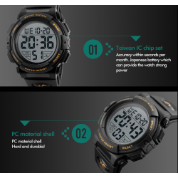 SKMEI - sports electronic watch - waterproofWatches
