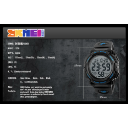 SKMEI - sports electronic watch - waterproofWatches