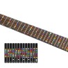 Guitar fretboard notes map - stickersGuitars