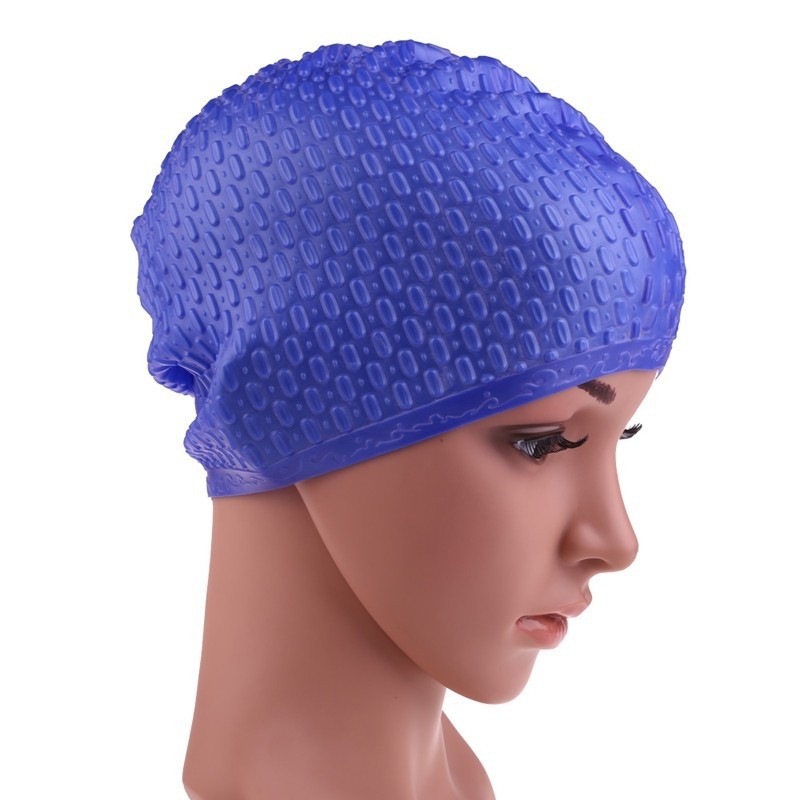 Waterproof silicone swimming cap - unisexSwimming