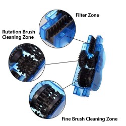 Bicycle chain cleaning kit - with cleaning brushesRepair