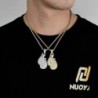 Crystal boxing gloves with necklaceNecklaces