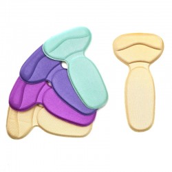 Soft shoe insoles - protective heel stickers - 1 pairMassage