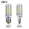 LED lamp bulb - SMD 5730 - 220V - E14 - E27Bulbs