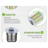 LED lamp bulb - SMD 5730 - 220V - E14 - E27Bulbs