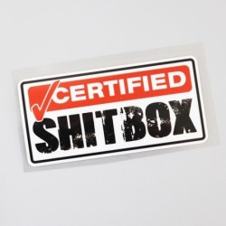 Decorative car sticker - Certified ShitboxStickers
